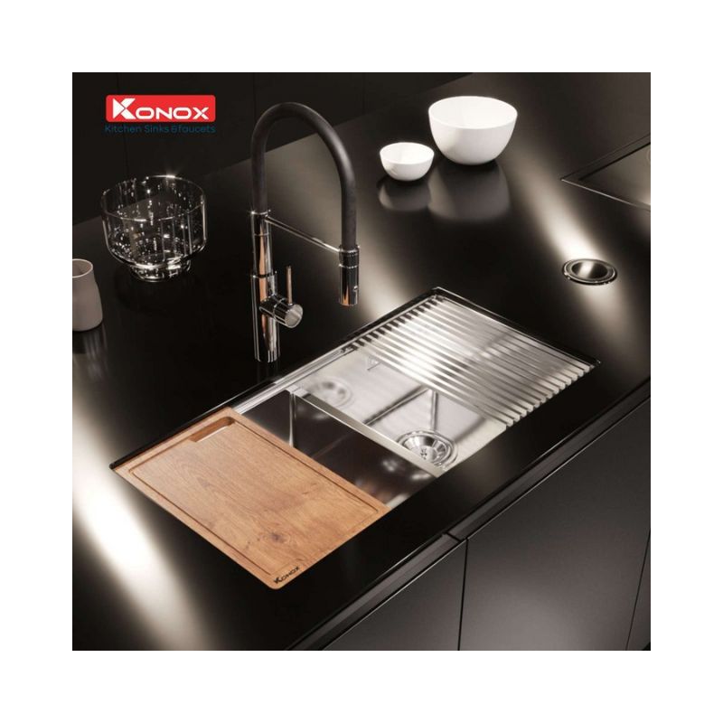 Chậu rửa bát Konox Workstation - Undermount Sink KN8745DUB Chậu rửa bát Konox Workstation - Undermount Sink KN8745DUB