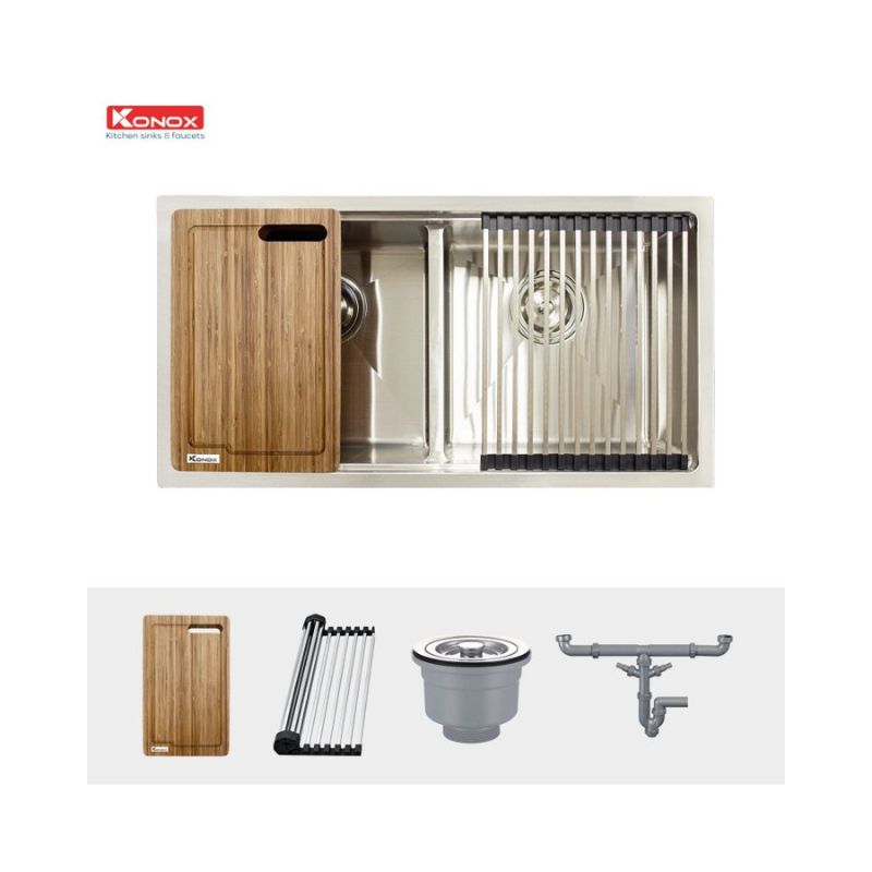 Phụ kiện của Chậu rửa bát Konox Workstation - Undermount Sink KN8745DUB Phụ kiện của Chậu rửa bát Konox Workstation - Undermount Sink KN8745DUB
