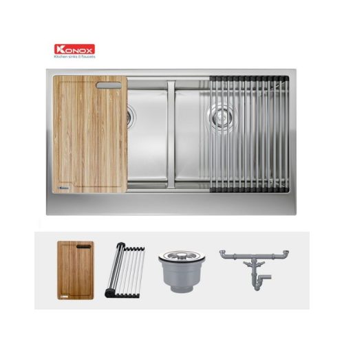 Chậu rửa bát Konox Workstation - Apron Sink KN8751DA Retta 4 Phụ kiện của Chậu rửa bát Workstation - Apron Sink KN8751DA Retta