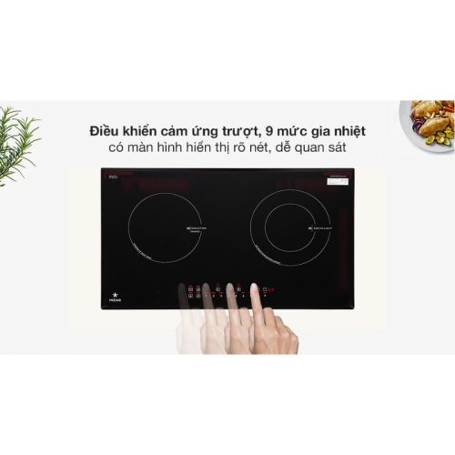 Bếp từ kết hợp hồng ngoại Pramie PRTH-2101 2 vùng nấu lắp âm 5 Ảnh thực tế bếp từ kết hợp hồng ngoại Pramie PRTH-2101 2 vùng nấu lắp âm
