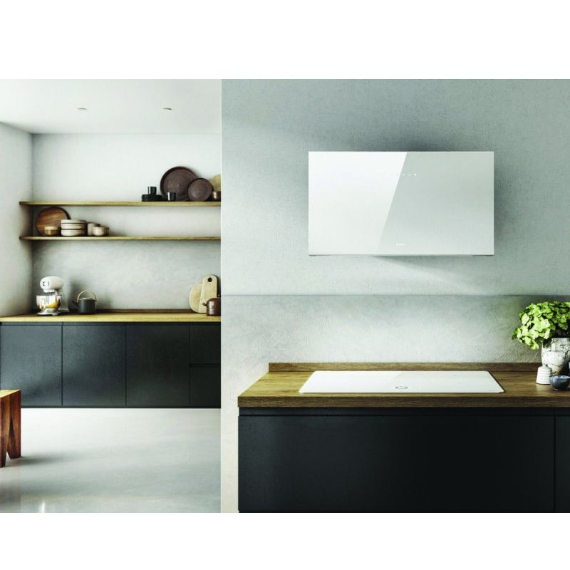 Ảnh thực tế máy hút mùi áp tường Elica PLAT WH/F/55 PRF0165707 Ảnh thực tế máy hút mùi áp tường Elica PLAT WH/F/55 PRF0165707
