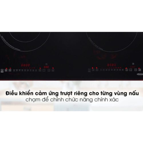 Bếp từ kết hợp hồng ngoại Pramie PRMY-2105 2 vùng nấu lắp âm 3 Bảng điều khiển bếp từ kết hợp hồng ngoại Pramie PRMY-2105 2 vùng nấu lắp âm