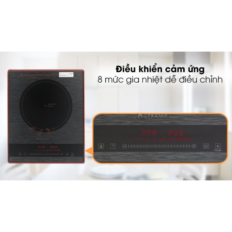 Bảng điều khiển bếp từ mini Pramie PRMY-1105 Bảng điều khiển bếp từ mini Pramie PRMY-1105
