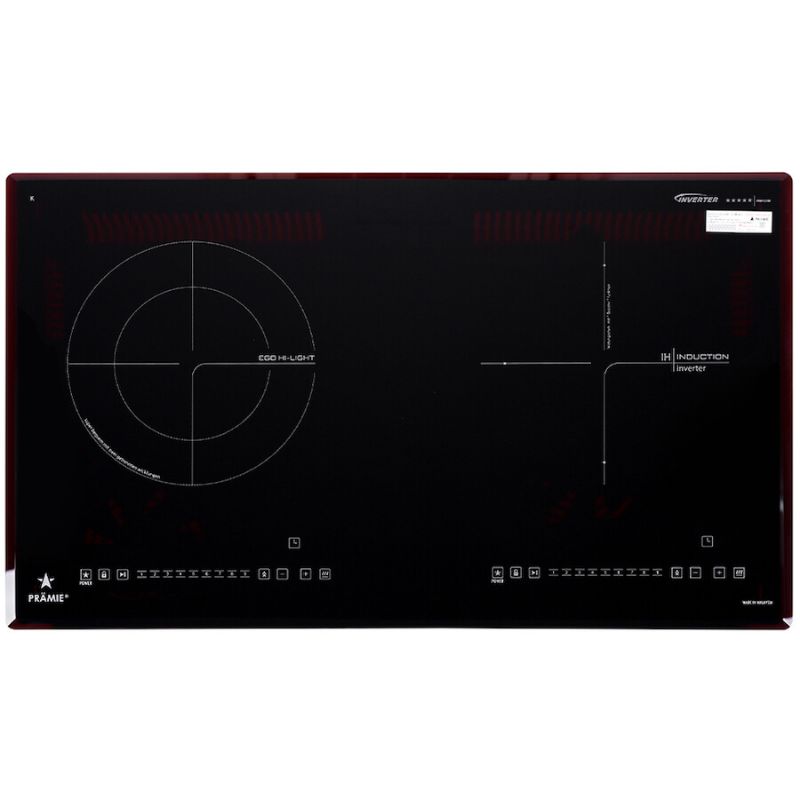 Bếp từ kết hợp hồng ngoại Pramie PRMY-2108 2 vùng nấu lắp âm Bếp từ kết hợp hồng ngoại Pramie PRMY-2108 2 vùng nấu lắp âm