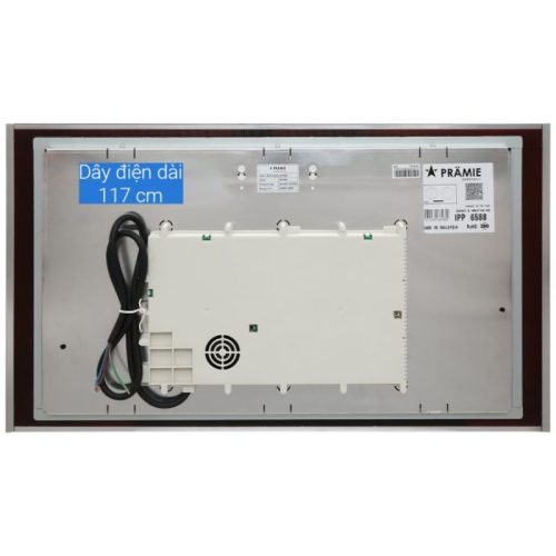 Cấu tạo bếp từ đôi Pramie PRMY-IPP6588 lắp âm