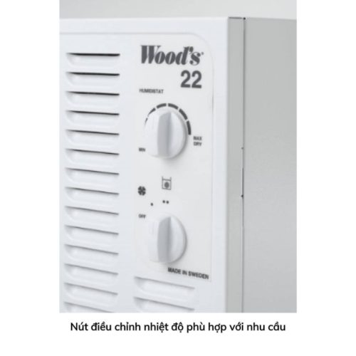 Máy hút ẩm Wood’s SW22FW 4 Điều khiển máy hút ẩm Wood’s SW22FW