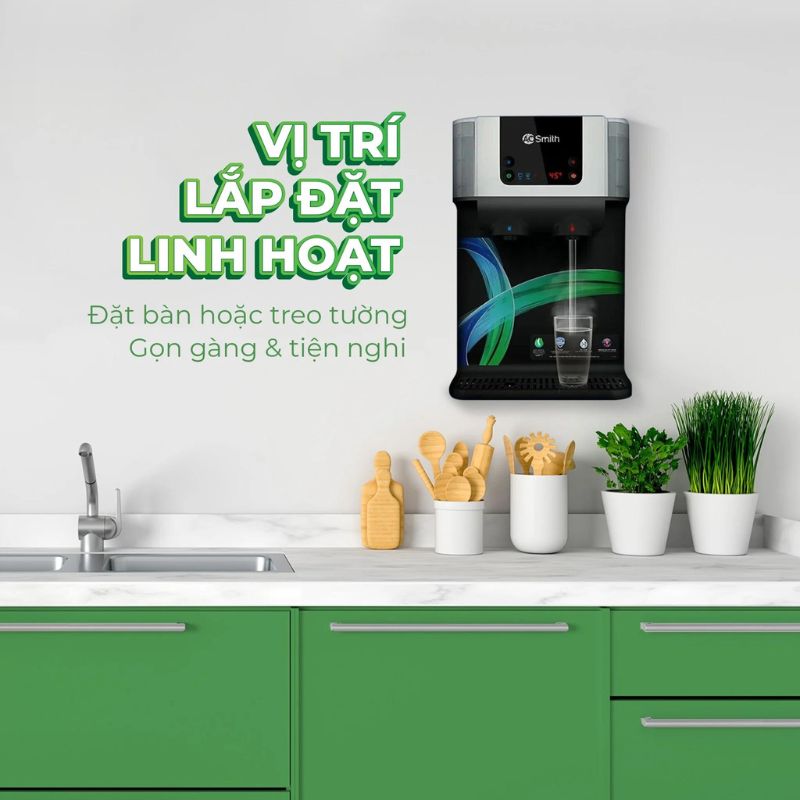 Lắp đặt máy lọc nước đặt bàn A. O. Smith ROSS™ ECO-AOC75PUR (NEW) Lắp đặt máy lọc nước đặt bàn A. O. Smith ROSS™ ECO-AOC75PUR (NEW)