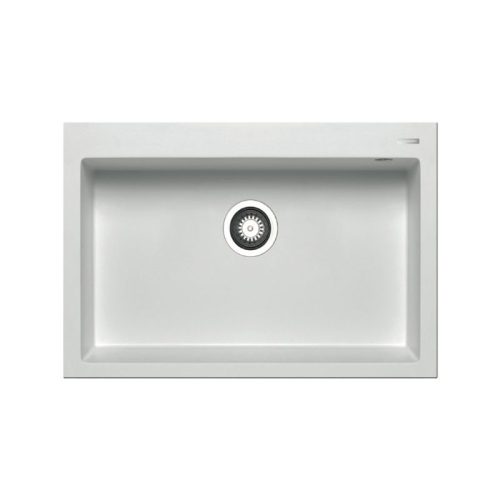 Chậu rửa chén đá 1 hố Elica Pyragranite Istros 1B Snow 070045511