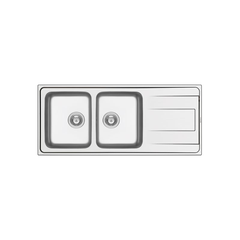 Chậu rửa bát Elica Alea 2B 1D Polished 107155101 Chậu rửa bát Elica Alea 2B 1D Polished 107155101