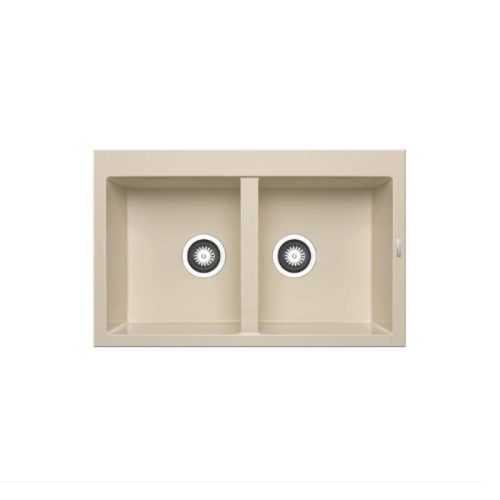 Chậu rửa bát Elica Pyragranite Alazia 2B – Mocha 79811211