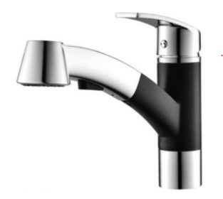 Vòi rửa bát nóng lạnh Paul Schmitt PA311KCB có dây rút