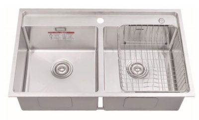 Chậu rửa bát inox 2 hố Paul Schmitt PA8250-TDA