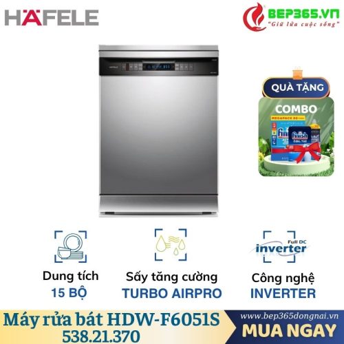 Máy rửa bát độc lập Hafele HDW-F6051S 538.21.370