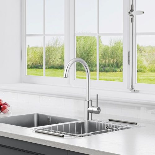 Vòi rửa bát nóng lạnh Konox Rio 3 Hình ảnh thực tế vòi rửa bát nóng lạnh Konox Rio