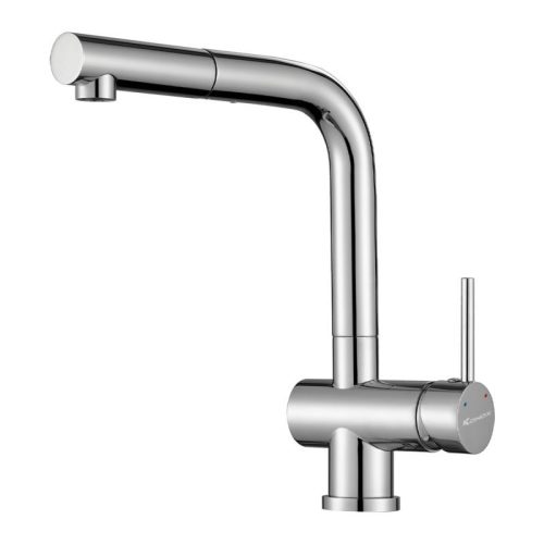 Hình ảnh vòi rửa bát nóng lạnh Konox KN1337 có dây rút