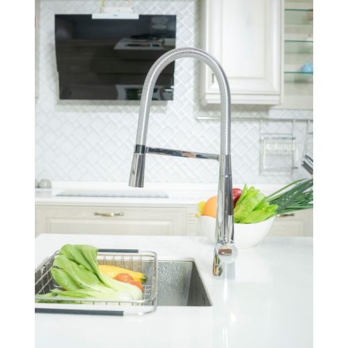 Vòi rửa bát nóng lạnh Konox KN1909 5 Hình ảnh thực tế vòi rửa bát nóng lạnh Konox KN1909