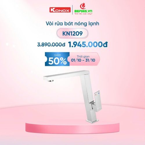 Km vòi rửa bát nóng lạnh Konox KN1209