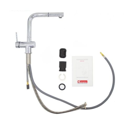 Phụ kiện vòi rửa bát nóng lạnh Konox KN1337 có dây rút