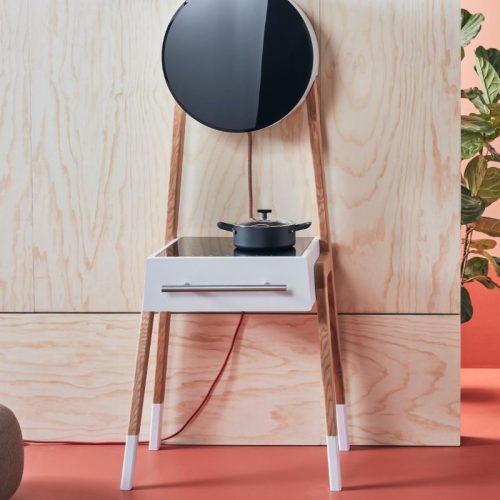 Bếp từ đôi kết hợp máy hút mùi Upscale CUCINOTTA di động 3 Ảnh thực tế bếp từ đôi kết hợp máy hút mùi Upscale CUCINOTTA di động