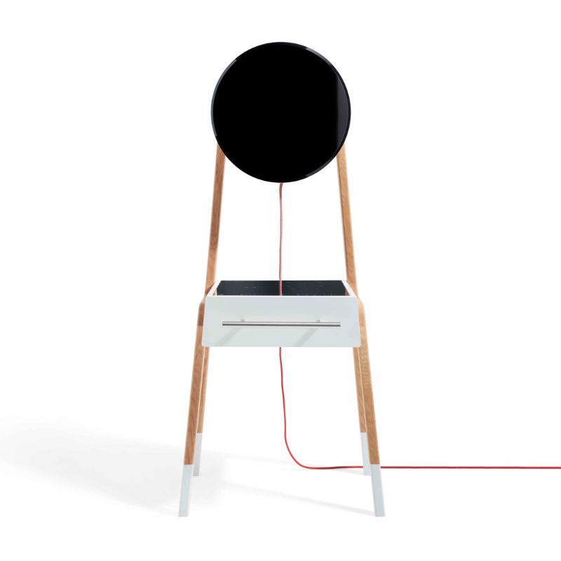 Bếp từ đôi kết hợp máy hút mùi Upscale CUCINOTTA di động Bếp từ đôi kết hợp máy hút mùi Upscale CUCINOTTA di động