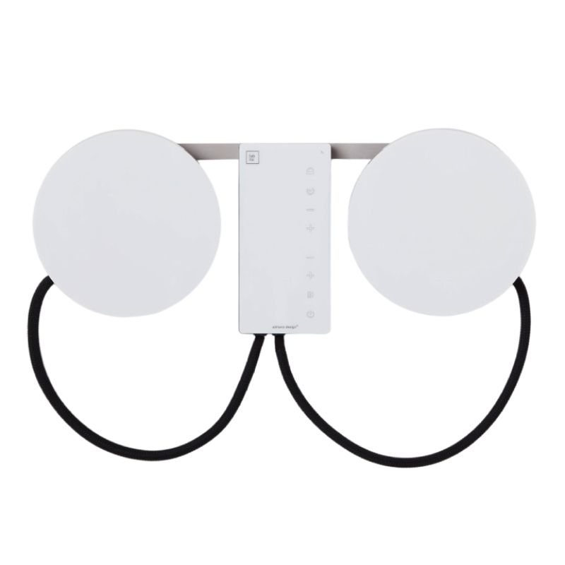 Bếp từ đôi Upscale ISOLA di động trắng Bếp từ đôi Upscale ISOLA di động trắng