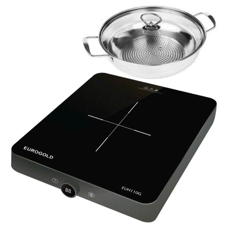 Bếp từ đơn Eurogold EUH110W di động Bếp từ đơn Eurogold EUH110W di động