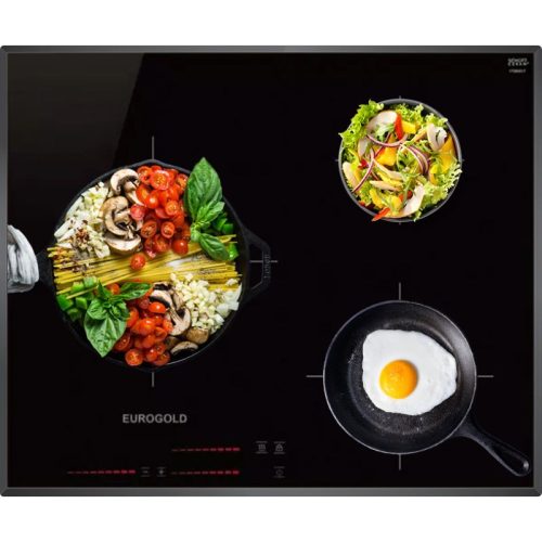 Hinh ảnh bếp từ Eurogold 3 vùng nấu EUH2131 lắp âm