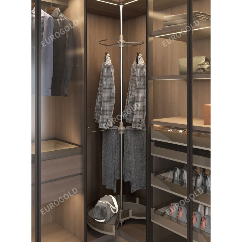 Giá treo đồ góc 3 tầng Premium series Eurogold EUA228270 Giá treo đồ góc 3 tầng Premium series Eurogold EUA228270