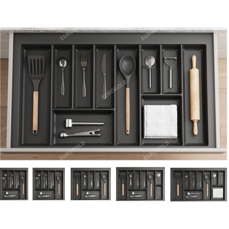 Khay chia thìa dĩa nhựa Eurogold ETC900 Khay chia thìa dĩa nhựa Eurogold ETC900