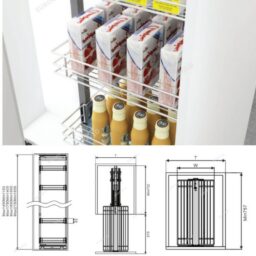 Kích thước tủ kho nan 6 tầng cánh rút Eurogold EP90640S Kích thước tủ kho nan 6 tầng cánh rút Eurogold EP90640S