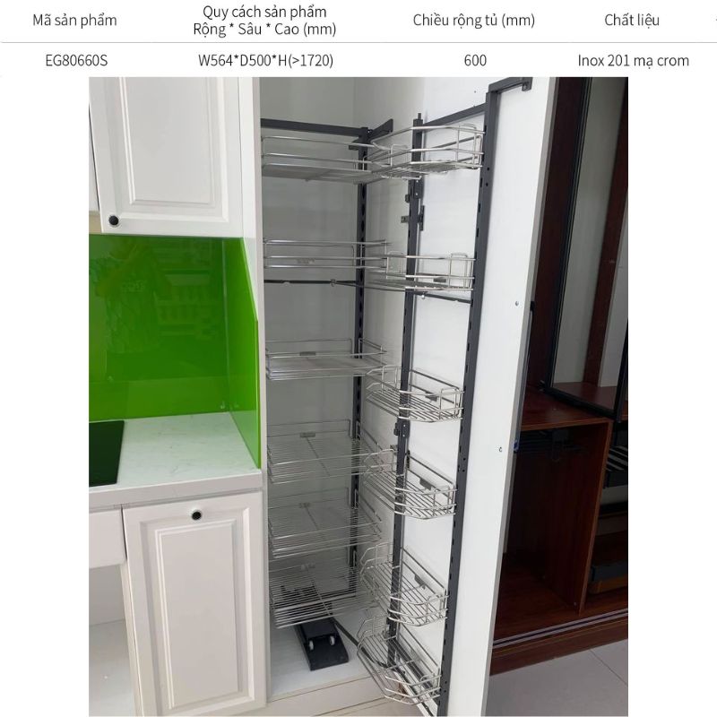 Kích thước tủ khô nan dẹt 6 tầng Eurogold EG80660S Kích thước tủ khô nan dẹt 6 tầng Eurogold EG80660S