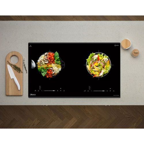 Bếp từ đôi Binova BI-1102Plus lắp âm 3 Ảnh thực tế bếp từ đôi Binova BI-1102Plus lắp âm