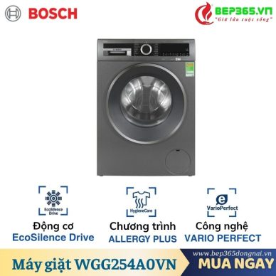Máy giặt Bosch 10kg WGG254A0VN cửa trước