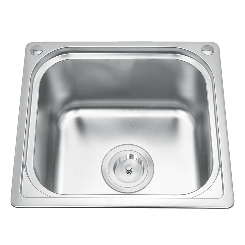 Chậu rửa bát inox 1 hố Gorlde GD-017 Chậu rửa bát inox 1 hố Gorlde GD-017