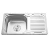 Chậu rửa bát inox 1 hố Gorlde GD-0289 1 Chậu rửa bát inox 1 hố Gorlde GD-0289