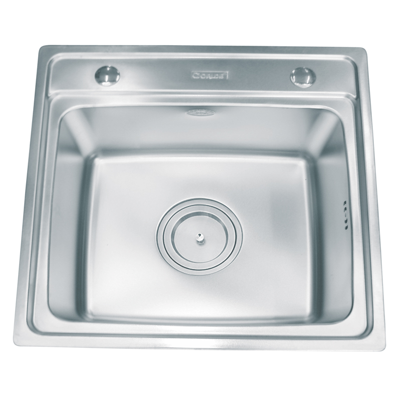 Chậu rửa bát inox 1 hố Gorlde GD-919 Chậu rửa bát inox 1 hố Gorlde GD-919