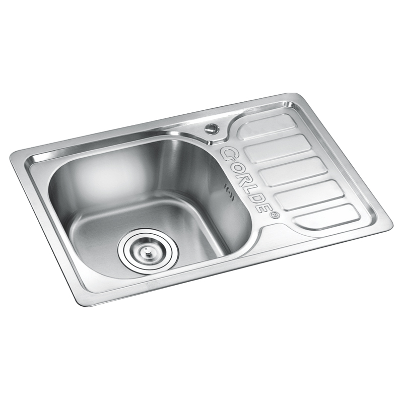 Chậu rửa bát inox 1 hố Gorlde GD-925 Chậu rửa bát inox 1 hố Gorlde GD-925