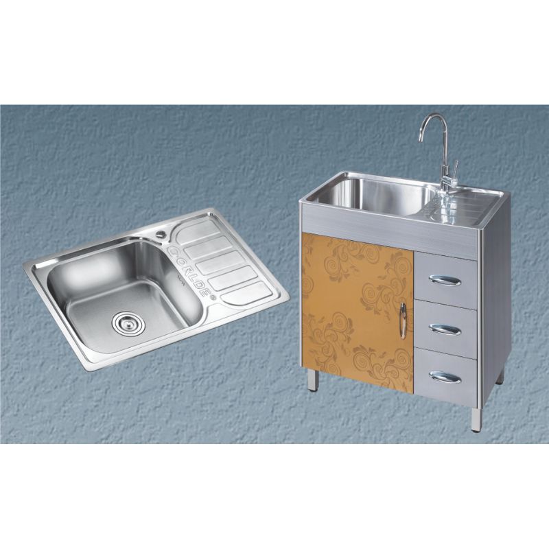 Chậu rửa bát inox 1 hố Gorlde T-927 Chậu rửa bát inox 1 hố Gorlde T-927