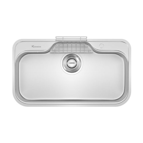Chậu rửa bát inox 1 hố Konox TARI 9051SR Basic