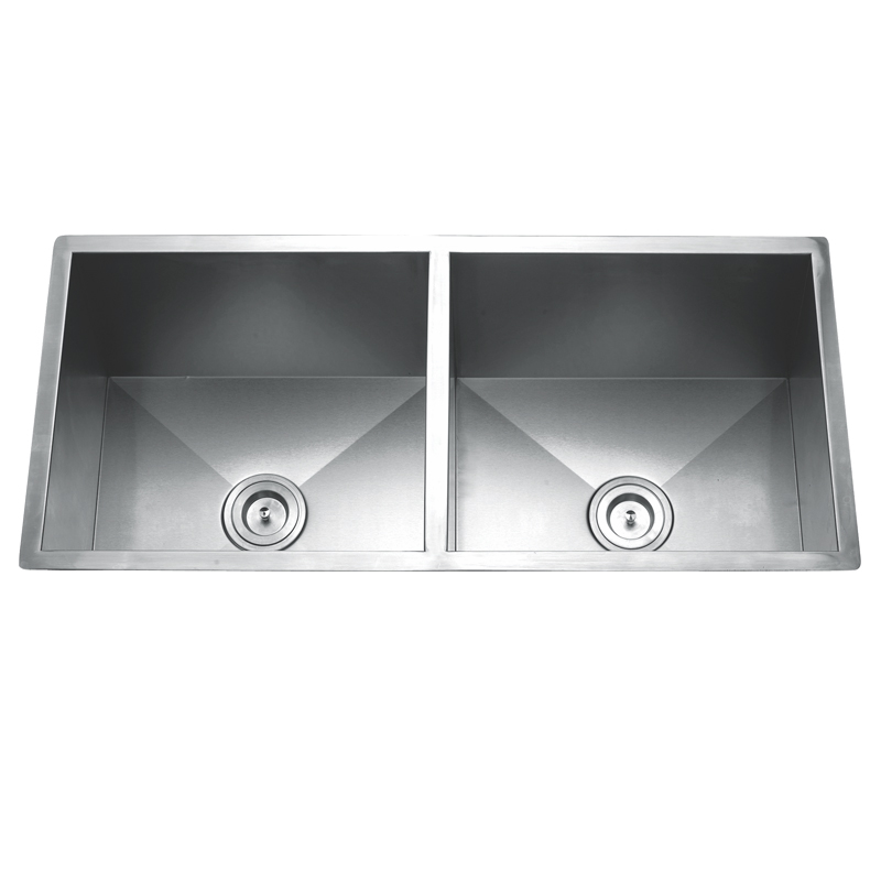 Chậu rửa bát inox 2 hố Gorlde G-1 Chậu rửa bát inox 2 hố Gorlde G-1