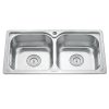 Chậu rửa bát inox 2 hố Gorlde GD-5406 1 Chậu rửa bát inox 2 hố Gorlde GD-5406