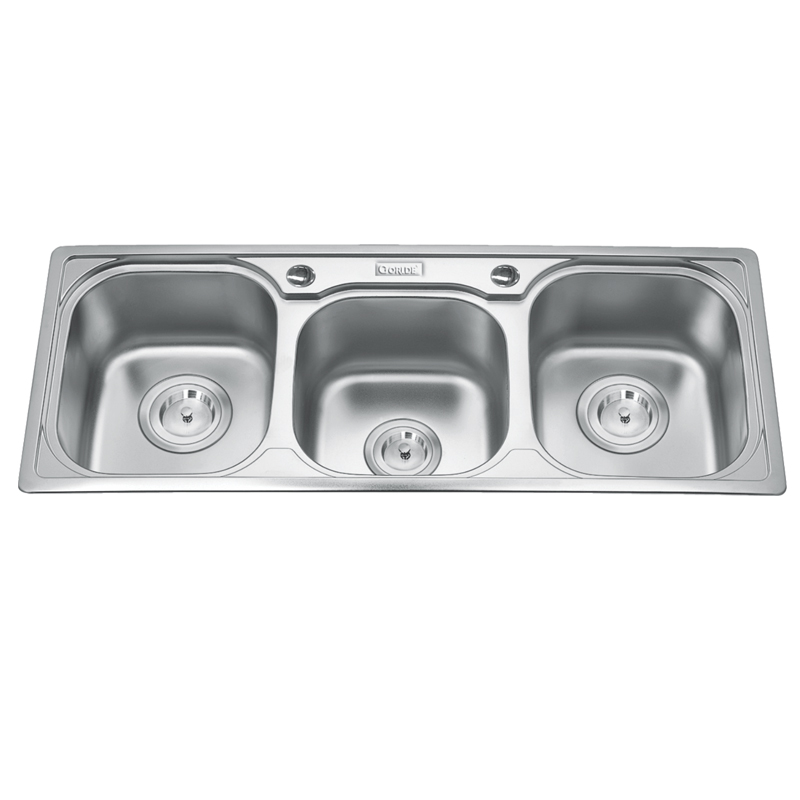 Chậu rửa bát inox 3 hố Gorlde GD-5631 Chậu rửa bát inox 3 hố Gorlde GD-5631