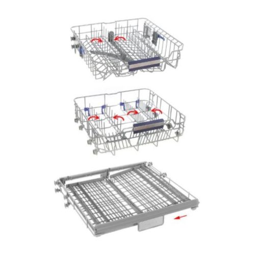 Giá rửa máy rửa chén độc lập Hafele HDW-F602EB 538.21.360