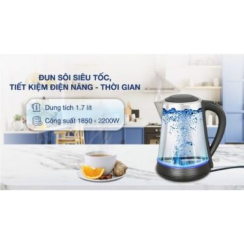 Bình đun siêu tốc Hafele 1.7 lít HS-K1703X 535.43.733 8 Bình đun siêu tốc Hafele 1.7 lít HS-K1703X 535.43.733
