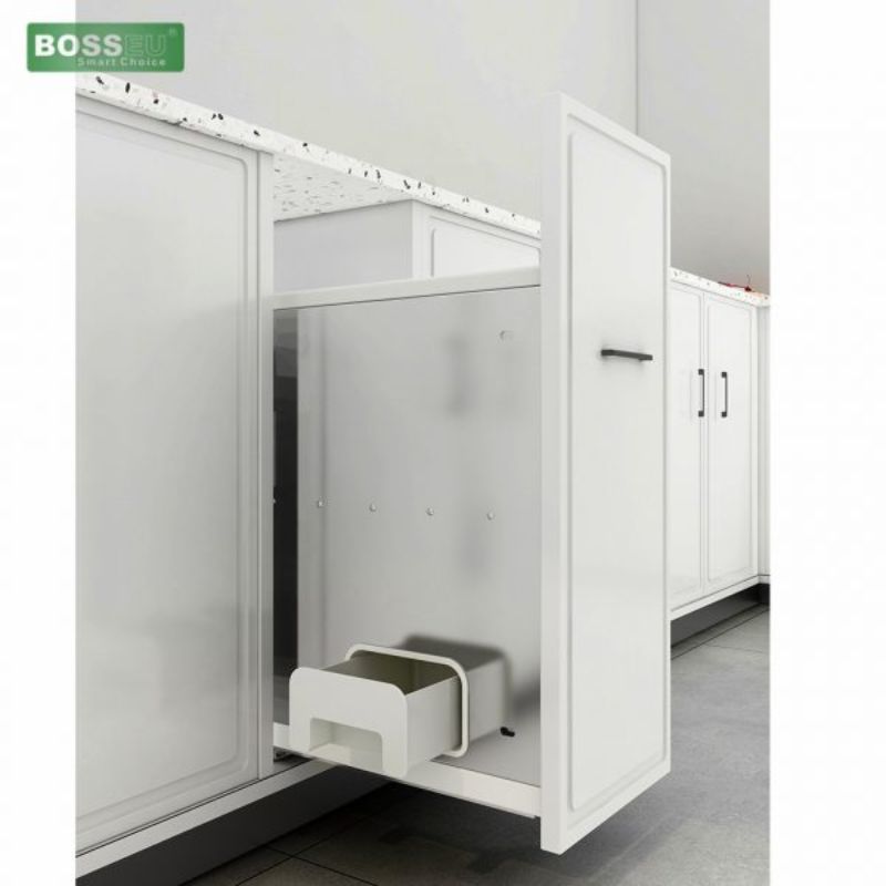 Ảnh thùng gạo gắn cánh ray âm cao cấp BossEU BS300GC Ảnh thùng gạo gắn cánh ray âm cao cấp BossEU BS300GC