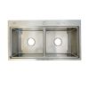 Chậu rửa bát inox 2 hố BossEU BS304.8245CK2 2 Chậu rửa bát inox 2 hố BossEU BS304.8245CK2