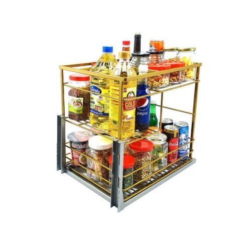 Giá gia vị inox 304 nan dẹt BossEU BS301.140G 3 Hình ảnh giá gia vị inox 304 nan dẹt BossEU BS301.140G