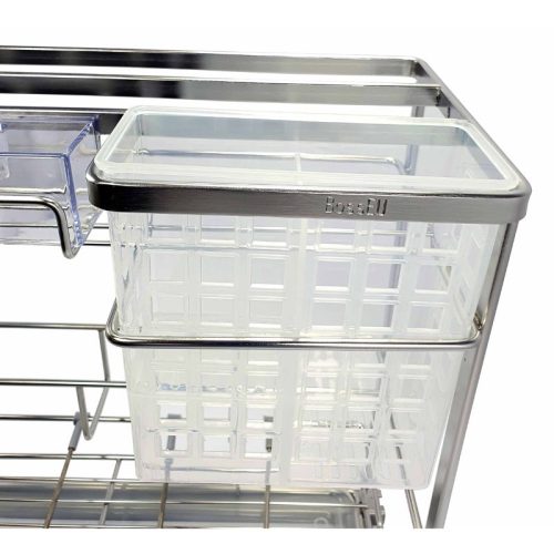 Hình ảnh thực tế giá dao thớt nan dẹt BossEU BS304.250DS