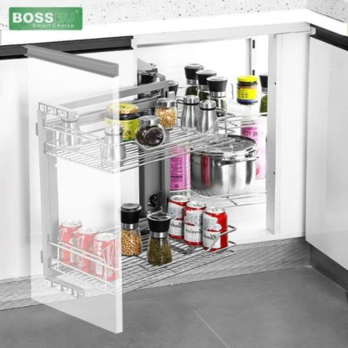 Giá góc liên hoàn inox 304 nan dẹt cao cấp BossEU BS304.900L 7 Ảnh thực giá góc liên hoàn inox 304 nan dẹt cao cấp BossEU BS304.900L