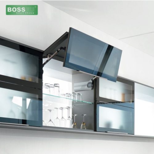 Ảnh thực tế tay nâng Blum điện đóng mở tự động 20HK+20F2500+20F3900